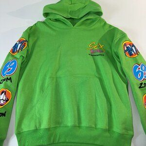 Chrome Hearts Matty Boys Hoodie Men's Size Small Green/Multicolored Sweater NEW